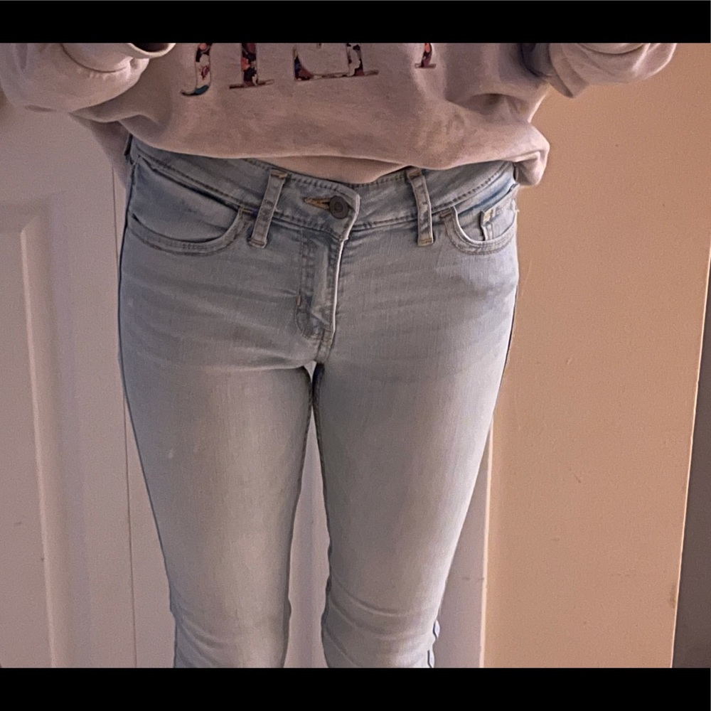 Low rise Hollister jeans